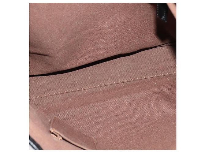 Autre Marque Burberrys Nova Check Blue Label Tote Bag aus Wolle Beige Authentisch MX157 - Ansicht 11