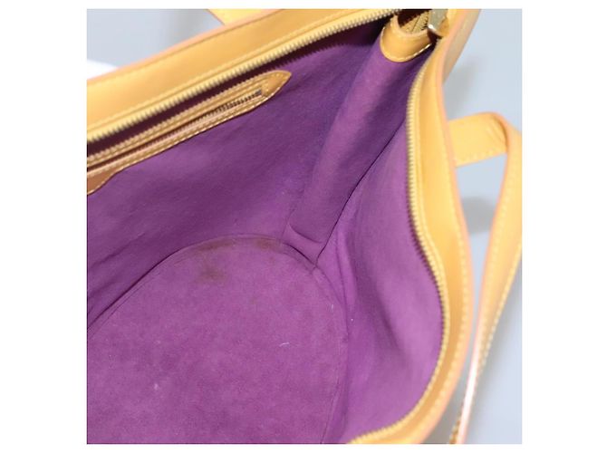 LOUIS VUITTON Epi Saint Jacques Borsa Shopping a Spalla Gialla M52269 Auth MX137 Giallo - vista 18