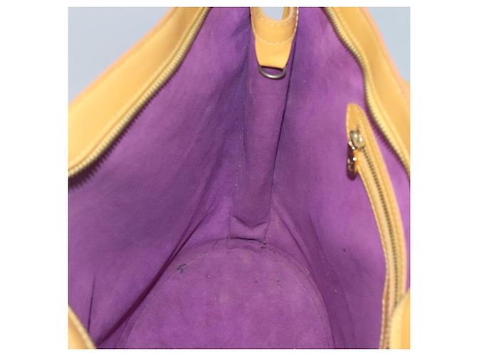 LOUIS VUITTON Epi Saint Jacques Borsa Shopping a Spalla Gialla M52269 Auth MX137 Giallo - vista 19