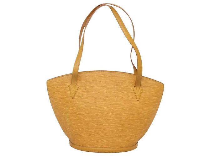 LOUIS VUITTON Epi Saint Jacques Borsa Shopping a Spalla Gialla M52269 Auth MX137 Giallo - vista 2