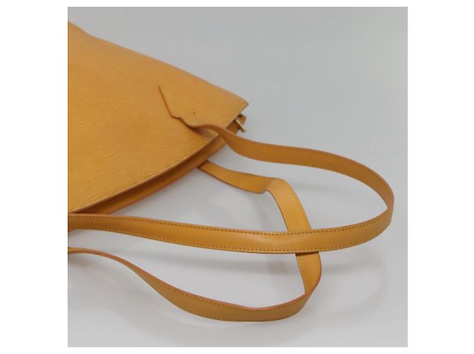 LOUIS VUITTON Epi Saint Jacques Borsa Shopping a Spalla Gialla M52269 Auth MX137 Giallo - vista 7