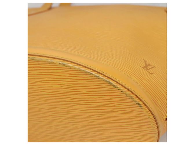 LOUIS VUITTON Epi Saint Jacques Borsa Shopping a Spalla Gialla M52269 Auth MX137 Giallo - vista 9