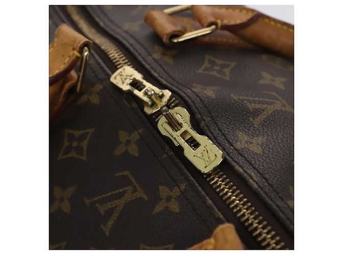 LOUIS VUITTON Monogram Keepall Bandouliere 60 Borsa Boston M41412 LV Auth BD1185 Monogramma - vista 21