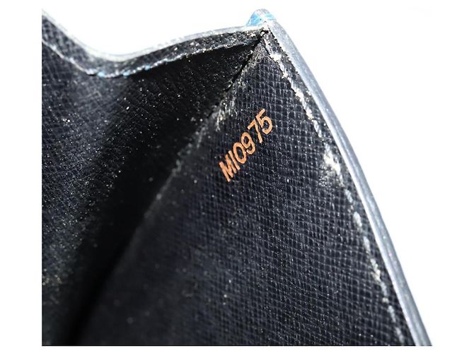 LOUIS VUITTON Borsa a Spalla Epi Grenel Blu M52362 LV Auth ep8436 - vista 12