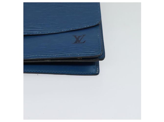 LOUIS VUITTON Borsa a Spalla Epi Grenel Blu M52362 LV Auth ep8436 - vista 15