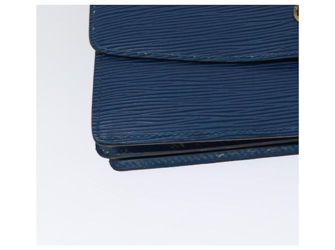 LOUIS VUITTON Borsa a Spalla Epi Grenel Blu M52362 LV Auth ep8436 - vista 16
