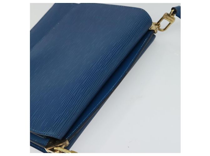 LOUIS VUITTON Borsa a Spalla Epi Grenel Blu M52362 LV Auth ep8436 - vista 6