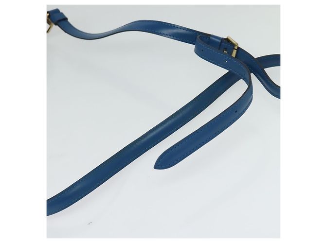 LOUIS VUITTON Borsa a Spalla Epi Grenel Blu M52362 LV Auth ep8436 - vista 7