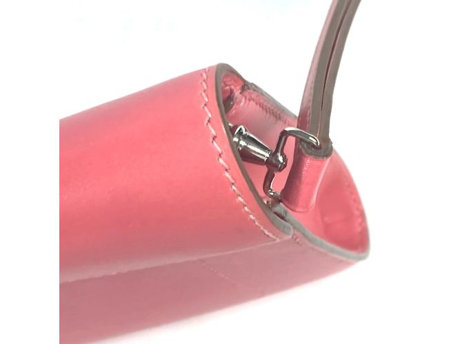 Hermès Clutch in pelle Tadelakt rosa Hermes - vista 7
