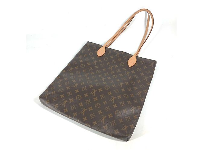 Borsa tote Carry It Monogram Louis Vuitton Marrone Monogramma - vista 3