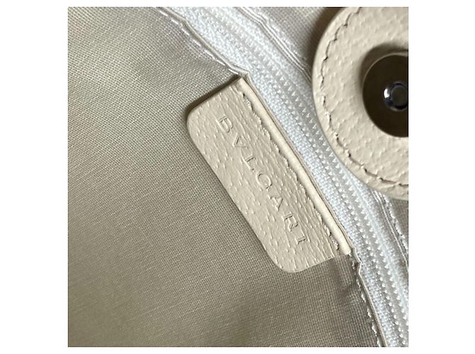 Bulgari Borsa Tote Bvlgari Mania Rosa Bianco - vista 14