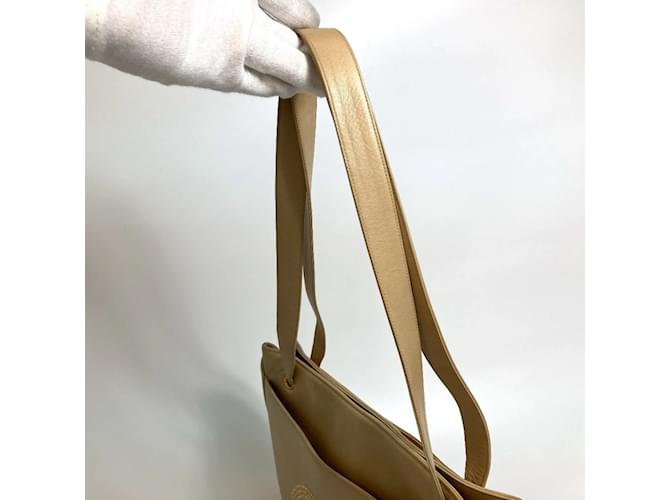 Chanel CC Coco Mark Studs Schultertasche Beige - Ansicht 11