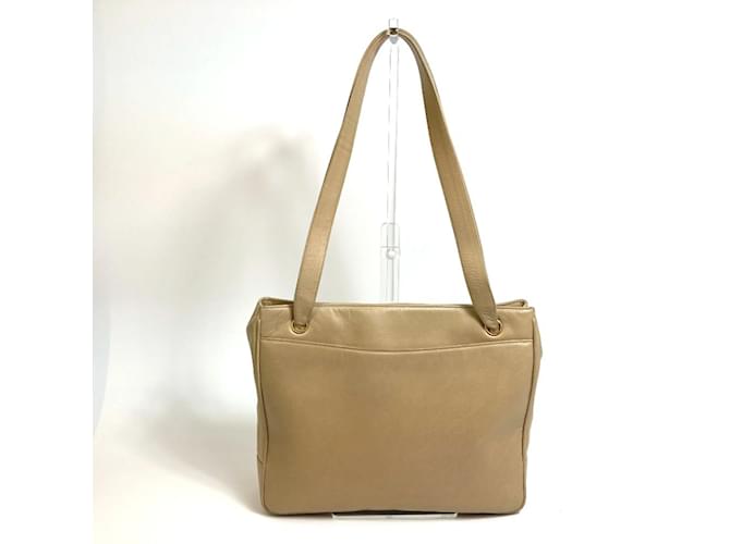 Chanel CC Coco Mark Studs Schultertasche Beige - Ansicht 2