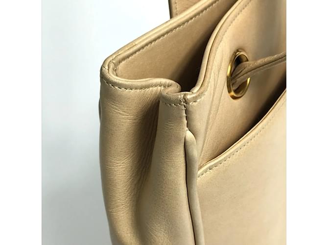 Chanel CC Coco Mark Studs Schultertasche Beige - Ansicht 9