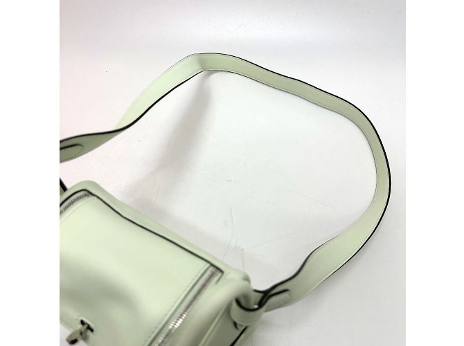 Hermès Borsa a Spalla Hermes Lindy in Verde Chiaro - vista 7