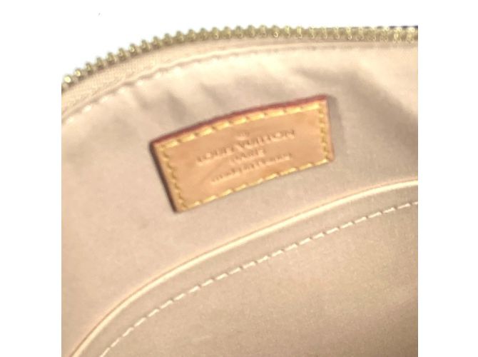 Borsa Montebello PM in Monogram Vernis Louis Vuitton Beige - vista 13