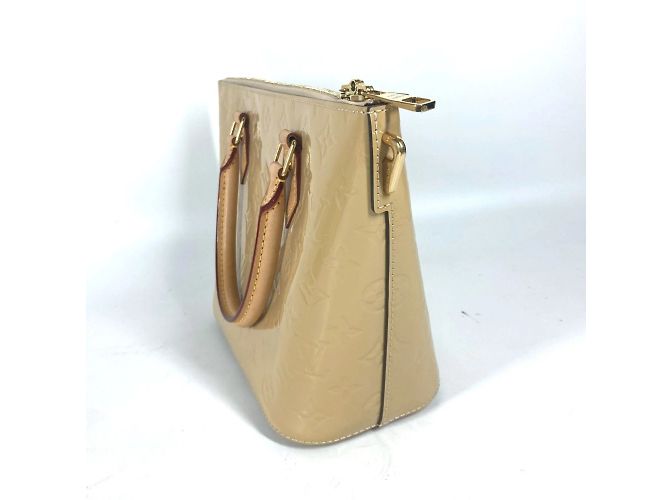 Borsa Montebello PM in Monogram Vernis Louis Vuitton Beige - vista 5