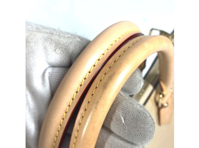 Borsa Montebello PM in Monogram Vernis Louis Vuitton Beige - vista 7