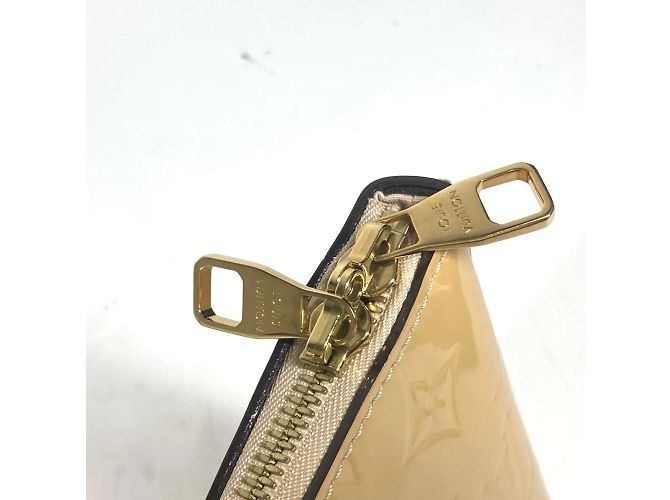 Borsa Montebello PM in Monogram Vernis Louis Vuitton Beige - vista 9