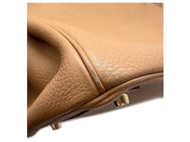 Hermès Hermes Birkin 30 Biscuit Togo Handtasche - Ansicht 9