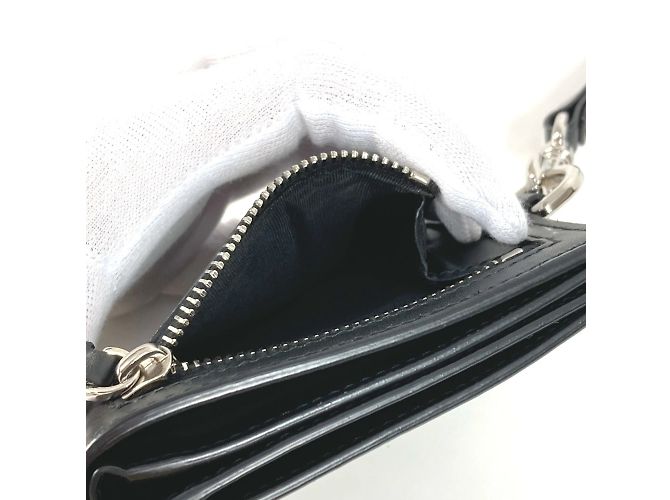 Monedero con logo Valentino VLTN Negro Amarillo - vista 10