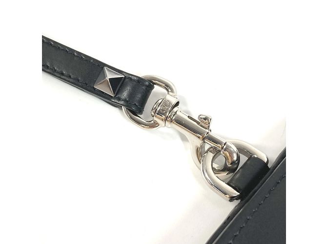 Monedero con logo Valentino VLTN Negro Amarillo - vista 11