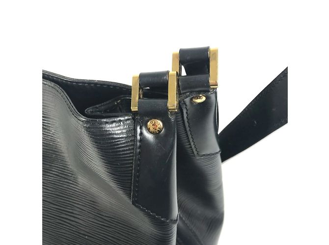 Borsa a Spalla Louis Vuitton Epi Mandala MM Nero - vista 10