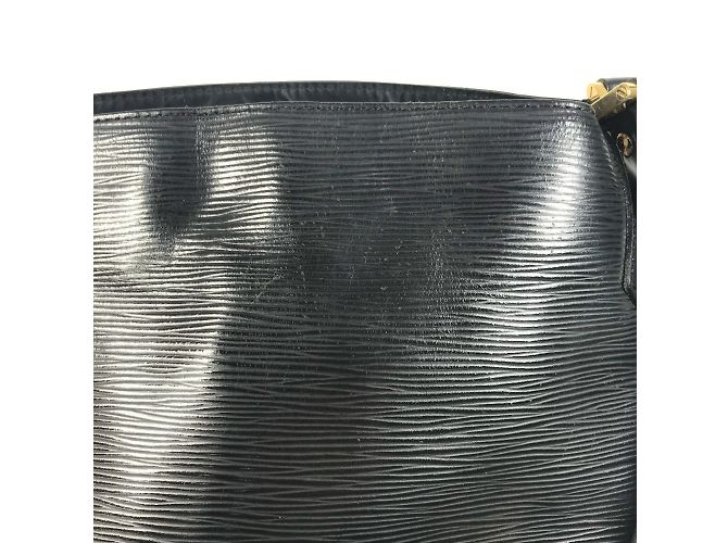 Borsa a Spalla Louis Vuitton Epi Mandala MM Nero - vista 15
