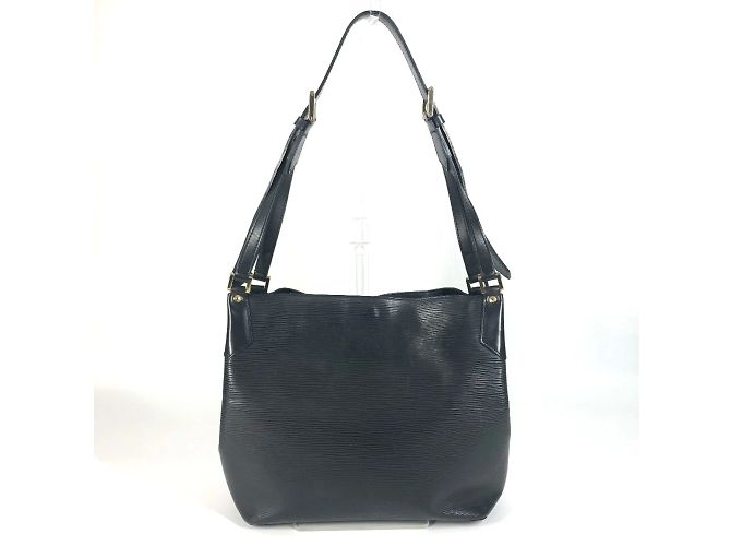 Borsa a Spalla Louis Vuitton Epi Mandala MM Nero - vista 2