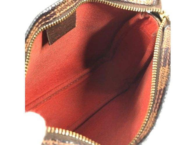 Pochette per trucco Louis Vuitton Damier Truss Marrone Damier ebene - vista 11