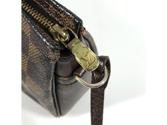 Pochette per trucco Louis Vuitton Damier Truss Marrone Damier ebene - vista 14