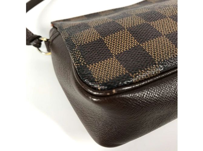 Pochette per trucco Louis Vuitton Damier Truss Marrone Damier ebene - vista 8