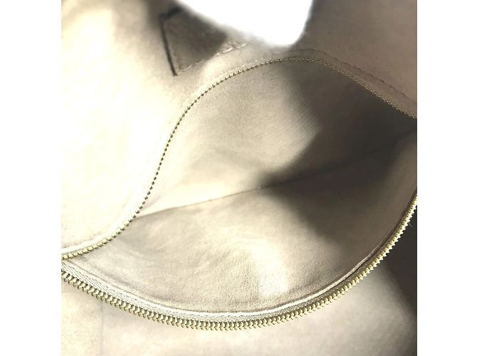 Borsa Bandoulière Speedy 25 Monogram Empreinte Louis Vuitton Beige Grigio - vista 14