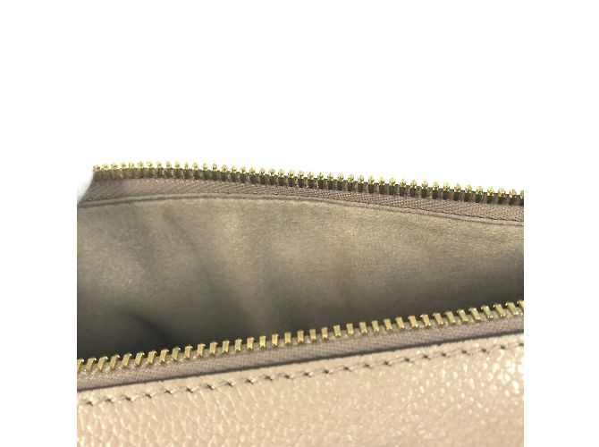 Borsa Bandoulière Speedy 25 Monogram Empreinte Louis Vuitton Beige Grigio - vista 16