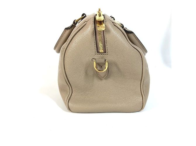 Borsa Bandoulière Speedy 25 Monogram Empreinte Louis Vuitton Beige Grigio - vista 2