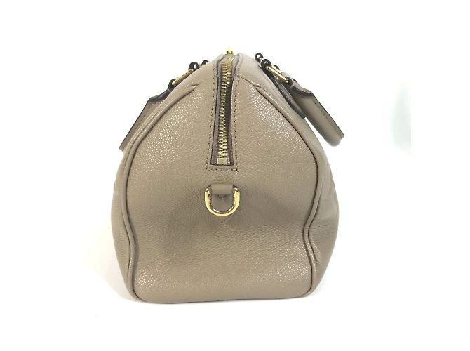 Borsa Bandoulière Speedy 25 Monogram Empreinte Louis Vuitton Beige Grigio - vista 4