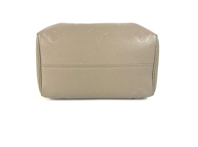 Borsa Bandoulière Speedy 25 Monogram Empreinte Louis Vuitton Beige Grigio - vista 5