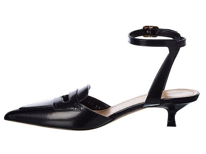 Dior Boy D Slingback Pumps schwarz Leder 36,5 - Ansicht 3