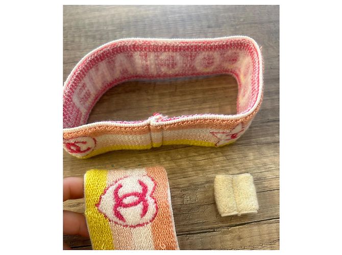 Set di fascia e bracciale Chanel Multicolore - vista 5