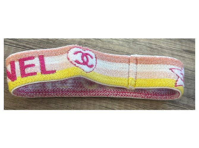 Set di fascia e bracciale Chanel Multicolore - vista 6