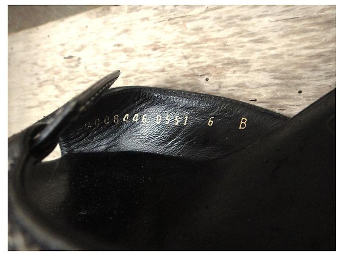 Mule Fibula Salvatore Ferragamo in pelle nera Nero - vista 7