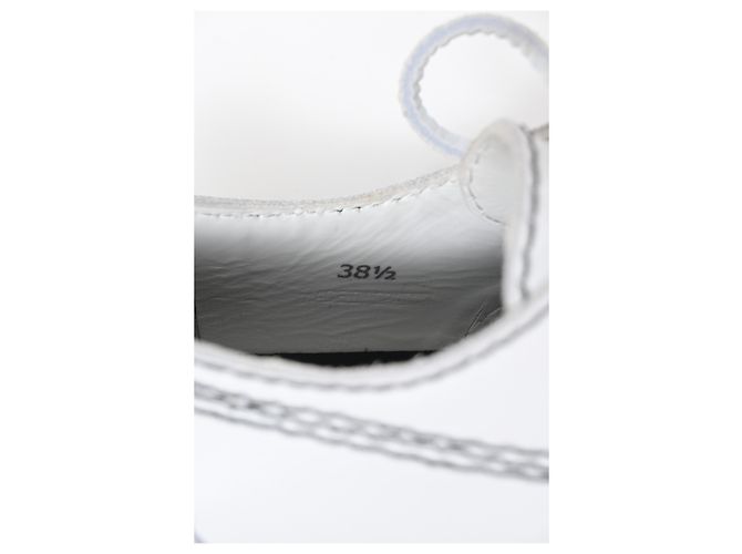 Sneakers basse Alexander Wang Perry in pelle bianca Bianco Crudo - vista 21