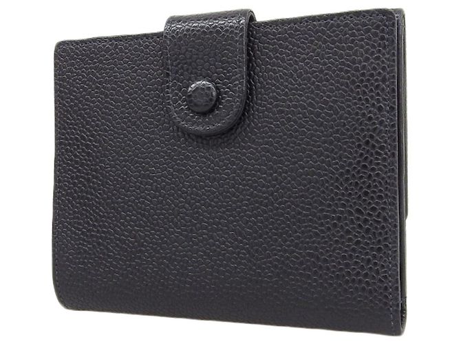 Billetera compacta Chanel Coco Mark Negro - vista 2
