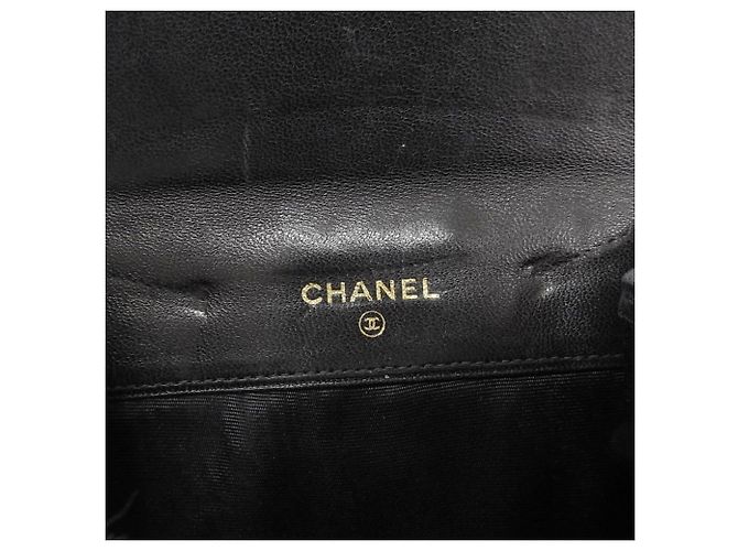 Billetera compacta Chanel Coco Mark Negro - vista 7