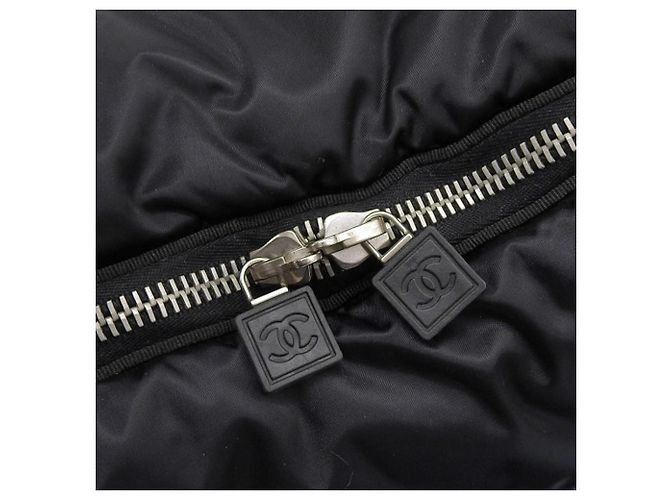 Borsa Boston Chanel - Linea Sport Seal 10ª Serie Nero - vista 7