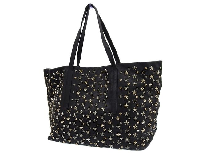 Borsa Tote Pimlico Star Stud di Jimmy Choo Nero - vista 2