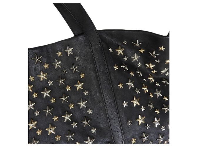Borsa Tote Pimlico Star Stud di Jimmy Choo Nero - vista 5