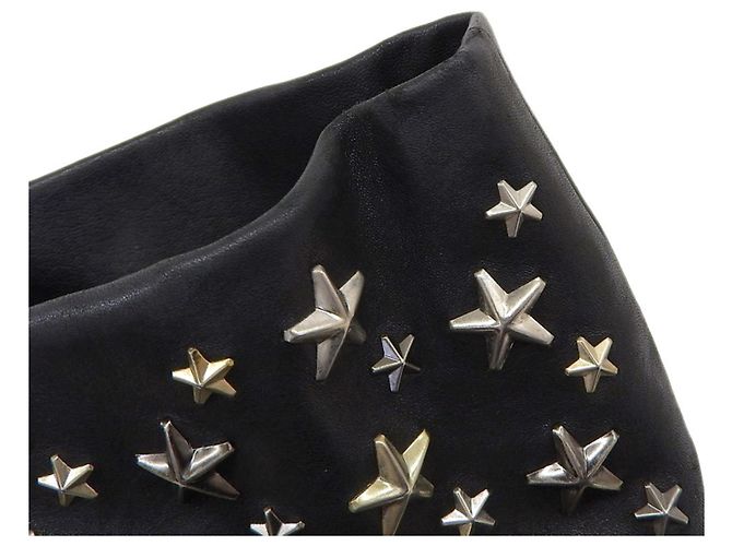 Borsa Tote Pimlico Star Stud di Jimmy Choo Nero - vista 6