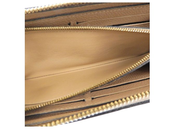 Cartera Larga Monogram Empreinte Louis Vuitton Beige - vista 8