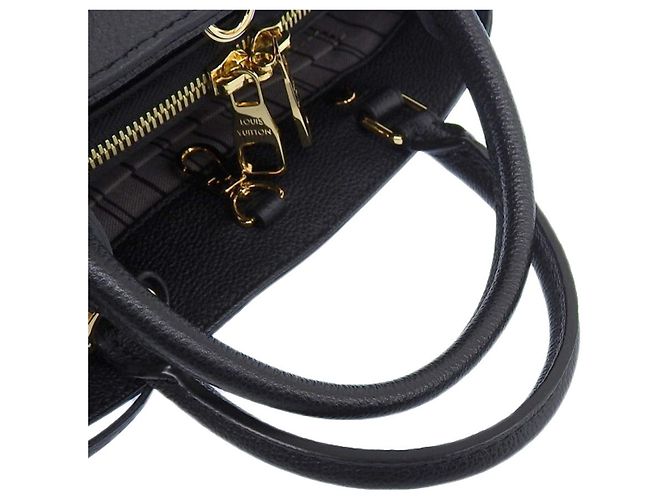 Borsa Montaigne BB in Monogram Empreinte Louis Vuitton Nero - vista 6